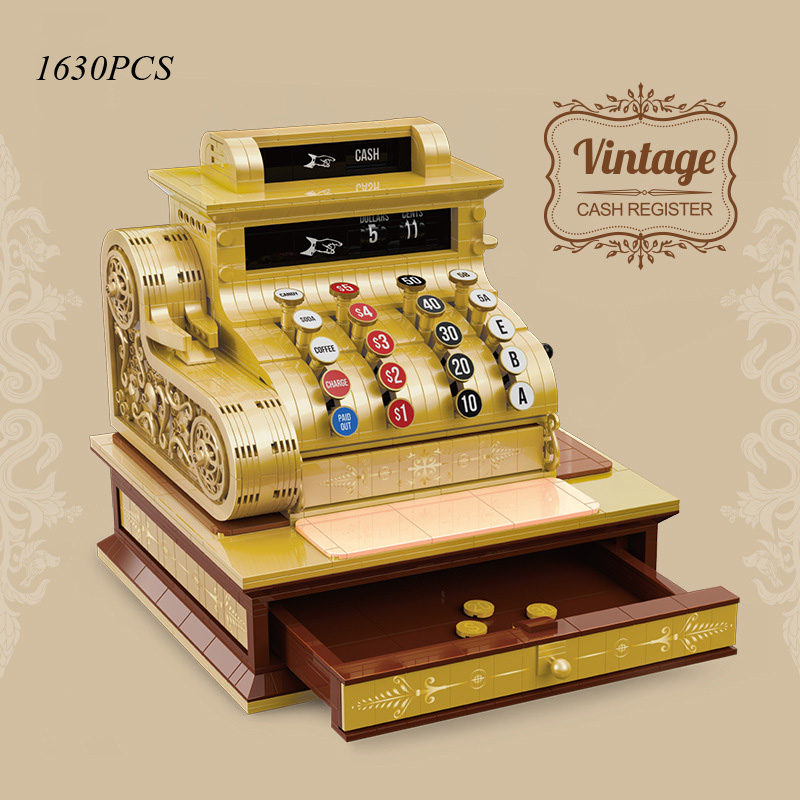Vintage Collectible Toys - Yaratıcı Klasik Vintage Retro Yazarkasa Mini