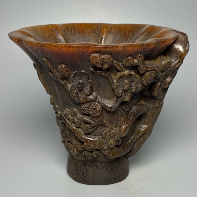 Collectible Vintage Wine - Vintage Koleksiyonu Doğal İnek Boynuzu Şarap