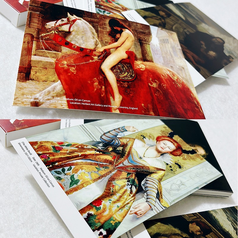30PCS John Maler Collier Yağlı - Collectible Vintage Greeting Cards incelemesi ve fiyatı