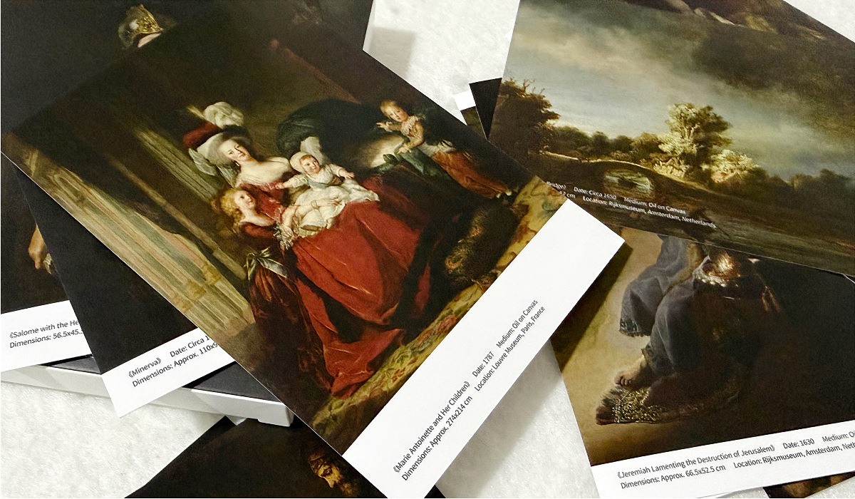 30 adet Rembrandt Vintage yağl - Collectible Vintage Greeting Cards incelemesi ve fiyatı