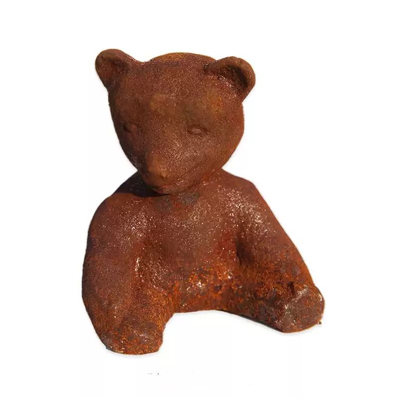 Rustik Dökme Demir Ayı Figürle - Vintage Collectible Bears incelemesi ve fiyatı