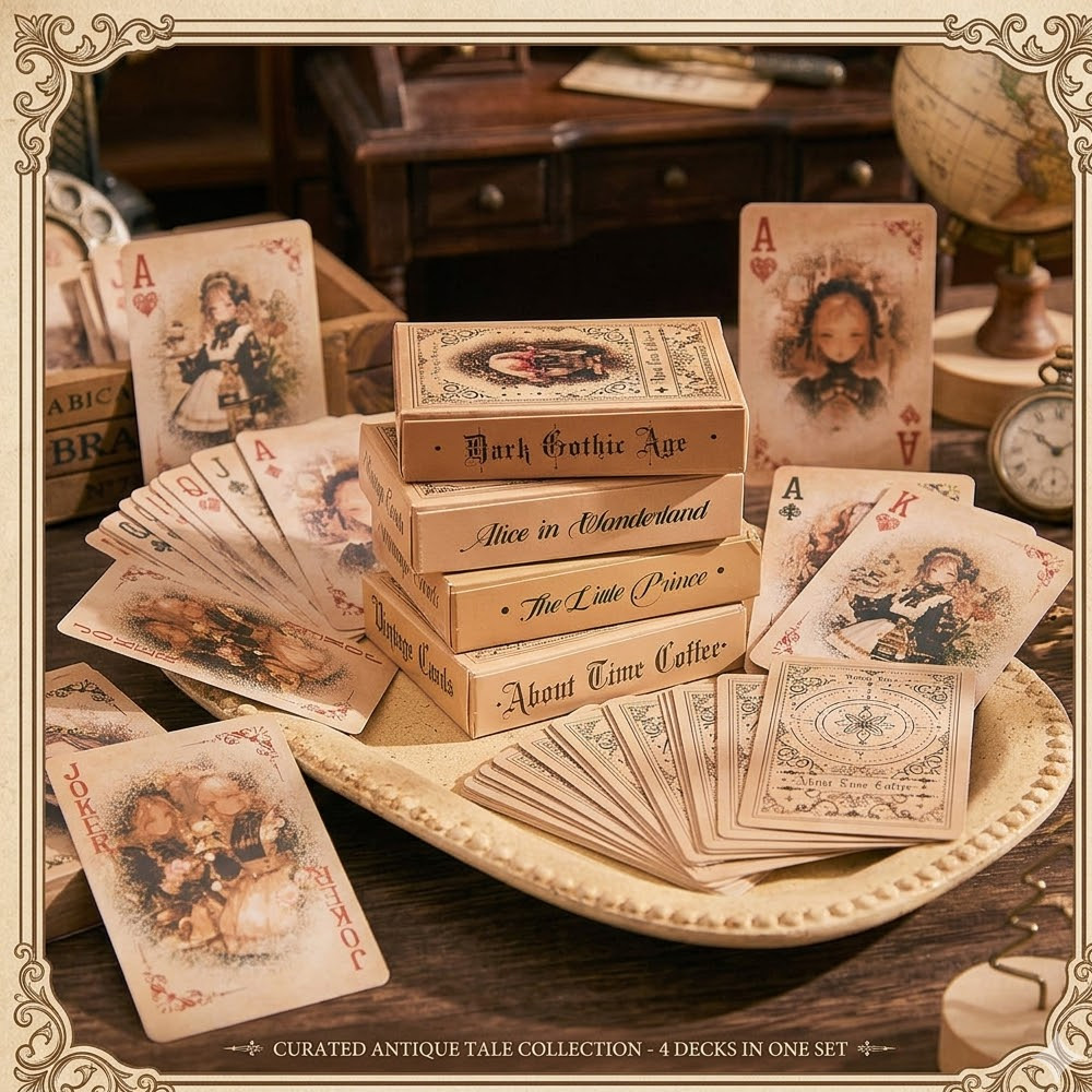 Vintage Masalsı Kız Oyun Kartl - Vintage Collectible Playing Cards incelemesi ve fiyatı