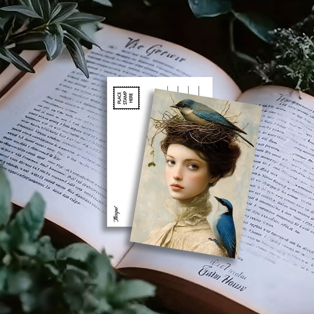 32 adet, Vintage Kuş Yuvası Şe - Collectible Vintage Greeting Cards incelemesi ve fiyatı