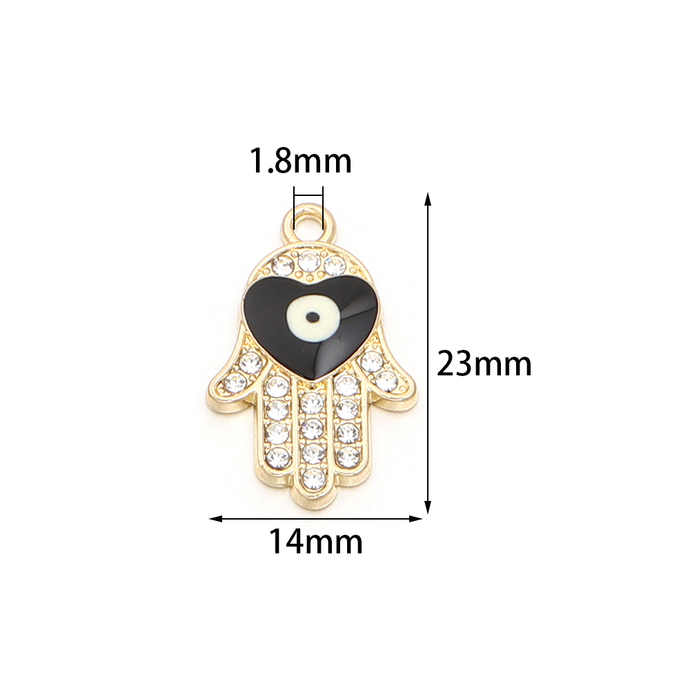 10 Adet/Lot Kristal Gözlü El Ş - Vintage Jewelry Collection incelemesi ve fiyatı
