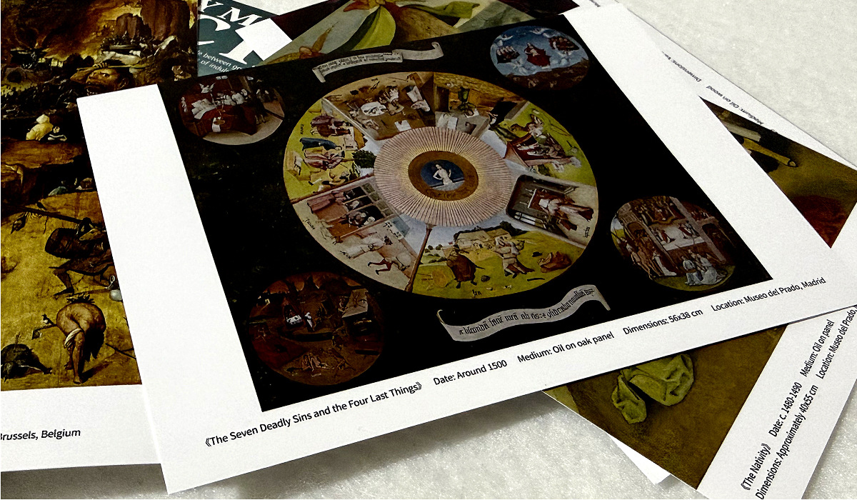 30 Sayfa Hieronymus Bosch Yağl - Collectible Vintage Greeting Cards incelemesi ve fiyatı