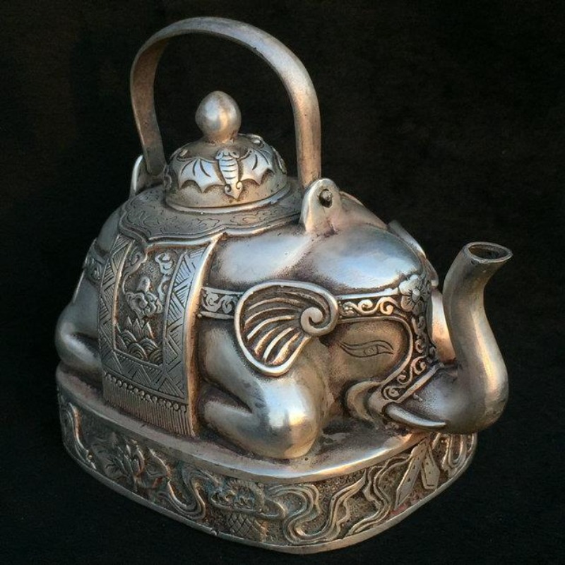 Antika Oymalı Fil Heykelleri Ç - Collectible Vintage Wine incelemesi ve fiyatı
