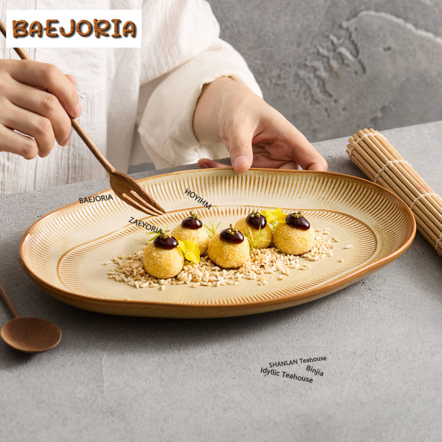 BAEJORIA Kiln Fambe Balık Taba - Vintage Collectible Dishes incelemesi ve fiyatı