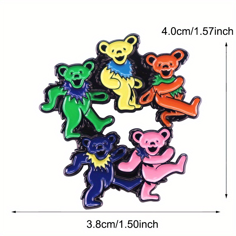 Dans Eden Ayılar Emaye Pin Roc - Vintage Collectible Bears incelemesi ve fiyatı