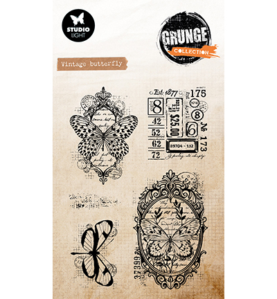Vintage kelebek Grunge Koleksi - Collectible Vintage Greeting Cards incelemesi ve fiyatı