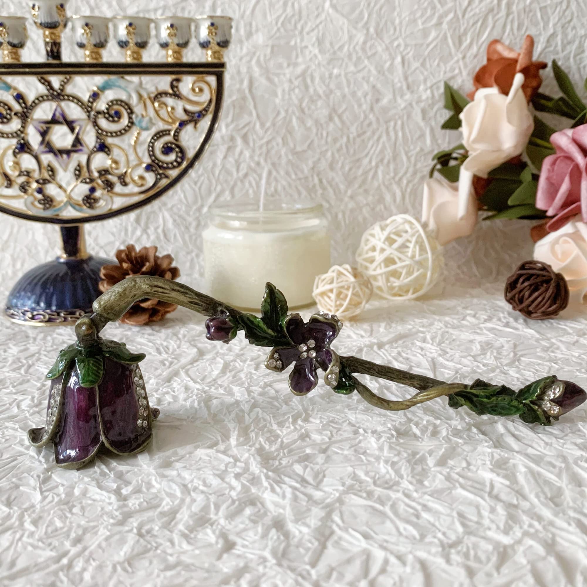 Lüks Menora Mum Söndürücü Çanı - Collectible & Vintage Dolls For Halloween incelemesi ve fiyatı