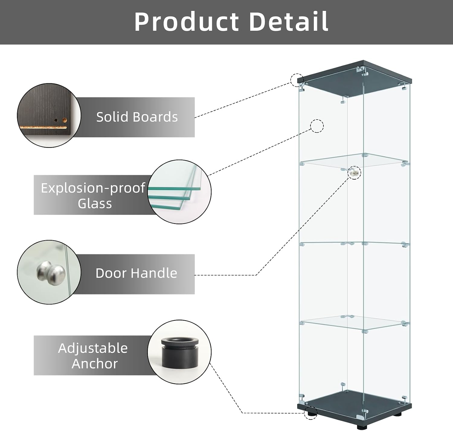 Kilitli Cam Vitrin Dolabı 4 Ka - Collectible & Vintage Dolls For Halloween incelemesi ve fiyatı