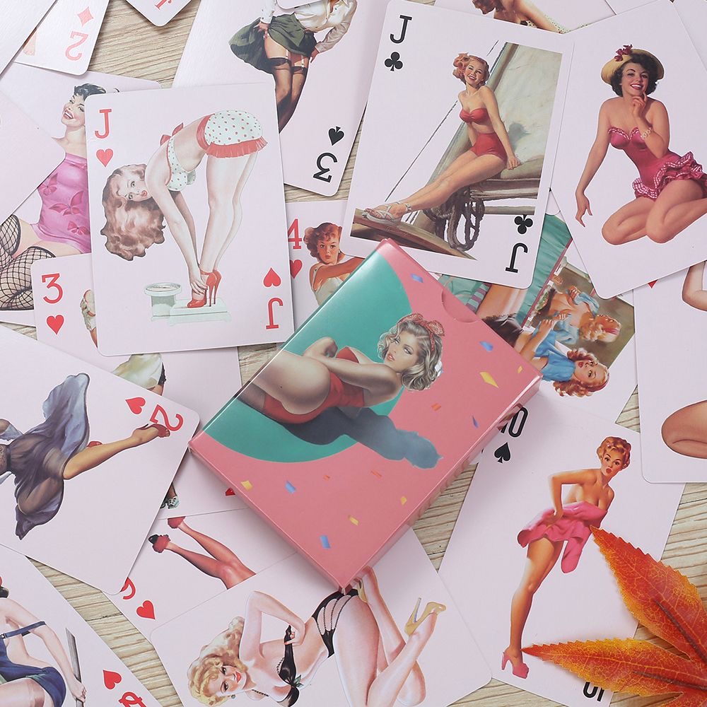 Vintage Seksi Bikini Güzellik  - Vintage Collectible Playing Cards incelemesi ve fiyatı