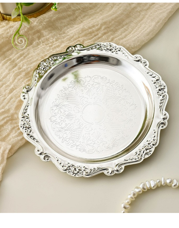 Vintage Metal Kabartmalı Tepsi - Vintage Collectible Dishes incelemesi ve fiyatı