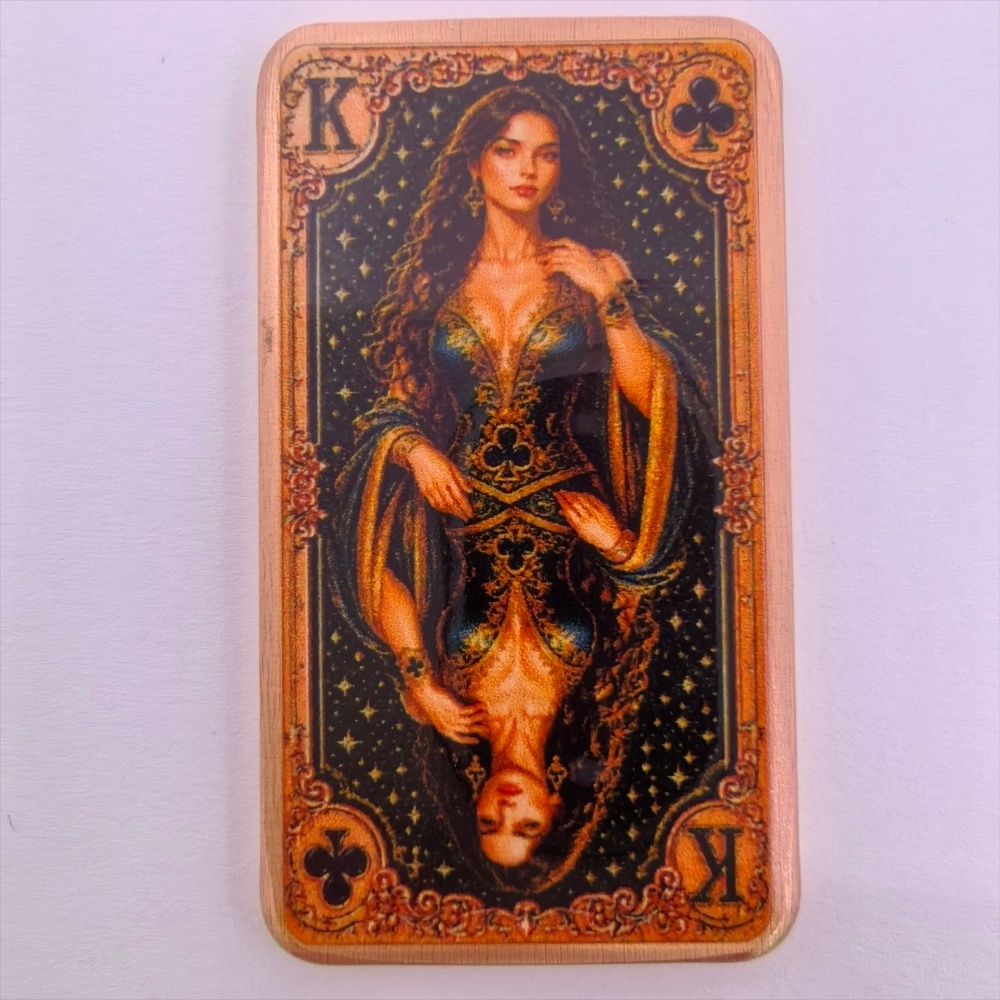 1oz .999 Saf Bakır Çubuk Poker - Vintage Collectible Playing Cards incelemesi ve fiyatı