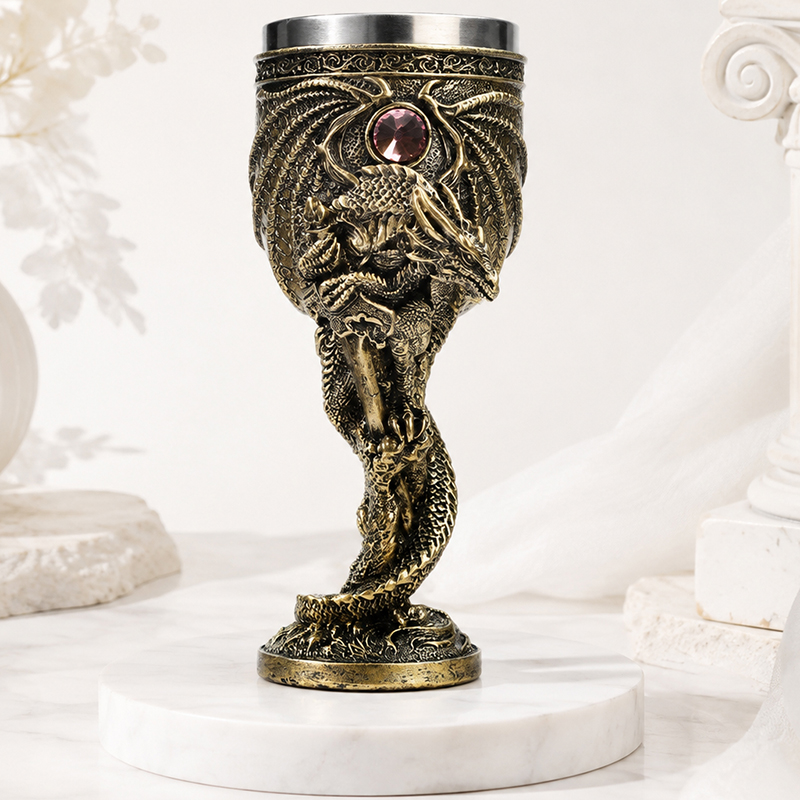 Vintage Ejderha Kadehi Paslanm - Collectible Vintage Wine incelemesi ve fiyatı