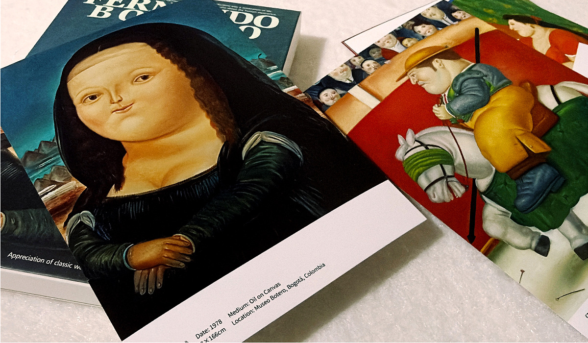 30 adet Fernando Botero Sanat  - Collectible Vintage Greeting Cards incelemesi ve fiyatı