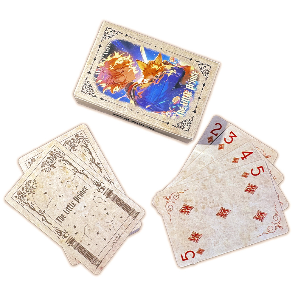 55 adet 57*88mm Küçük Prens Oy - Vintage Collectible Playing Cards incelemesi ve fiyatı