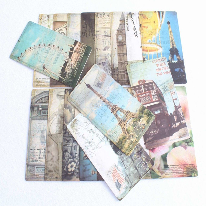 Yeni 32 adet Vintage ünlü bina - Collectible Vintage Greeting Cards incelemesi ve fiyatı