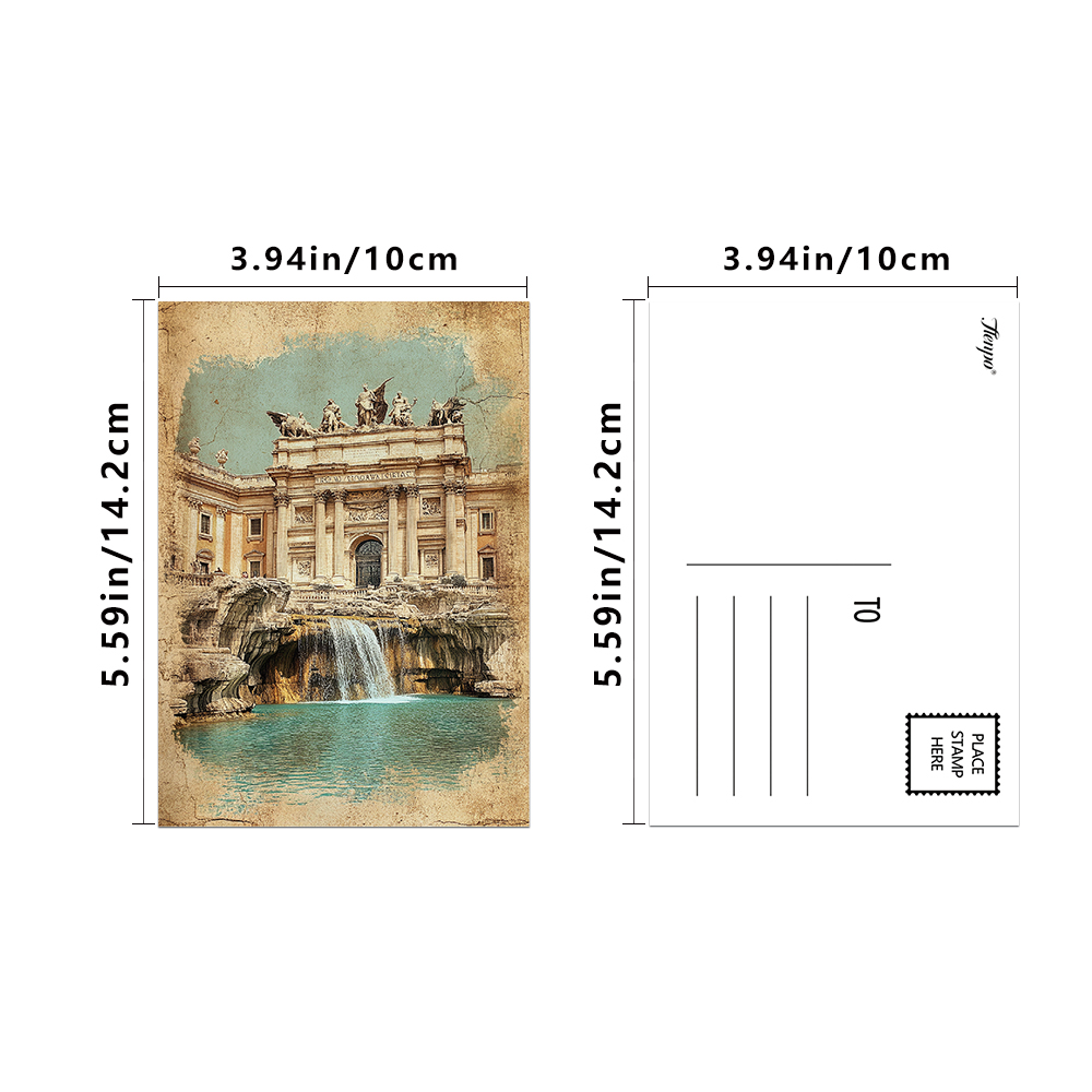 32 adet Vintage Avrupa Simgese - Collectible Vintage Greeting Cards incelemesi ve fiyatı