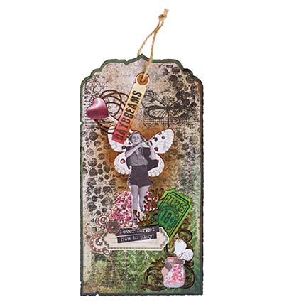 Vintage Roses Grunge Koleksiyo - Collectible Vintage Greeting Cards incelemesi ve fiyatı